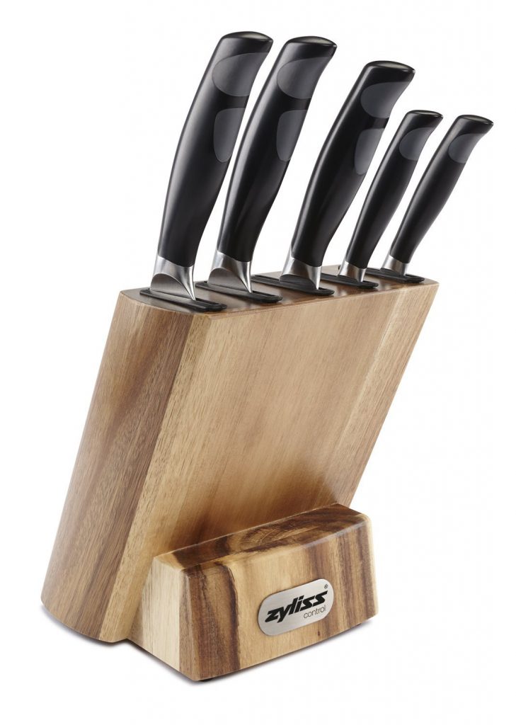 ZYLISS Control Kitchen Knife Set with Block